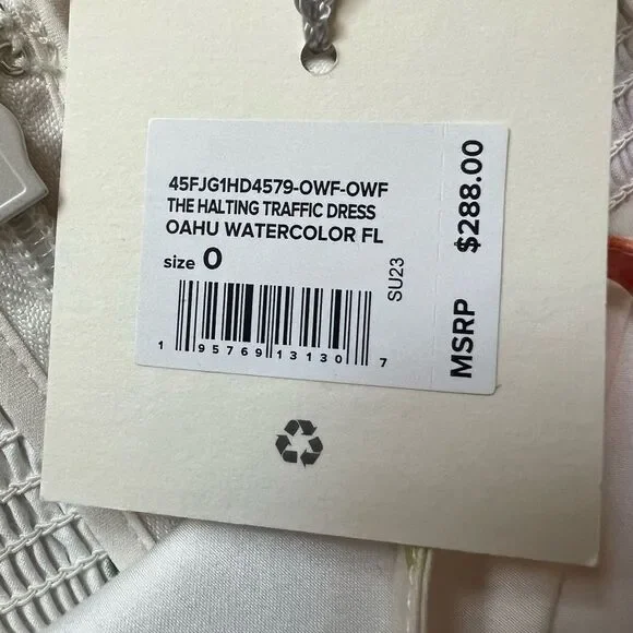 NWT Favorite Daughter Halting Traffic Dress in Oahu Watercolor - Picture 15 of 15